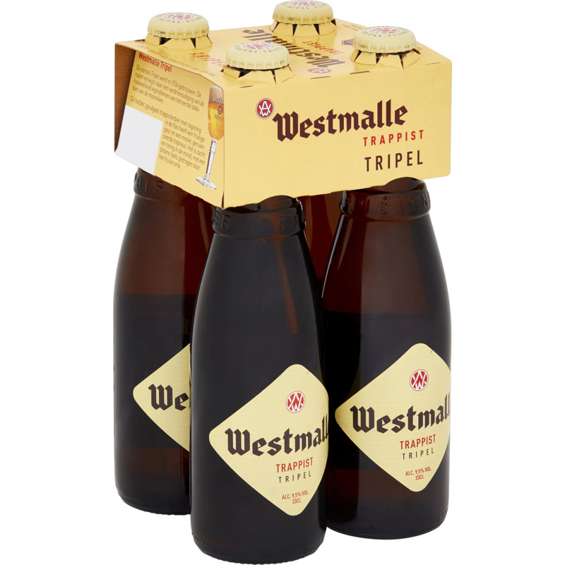Een afbeelding van Westmalle Tripel 4-pack