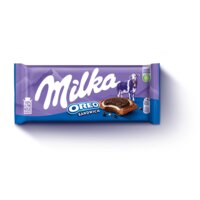 Een afbeelding van Milka Oreo sandwich