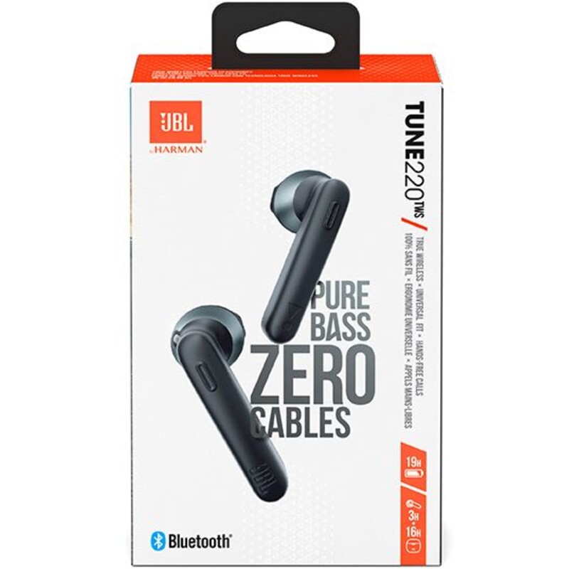 Een afbeelding van JBL In ear tune220 tws zwart
