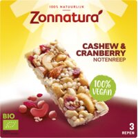 Cashew & cranberry notenreep - 5293
