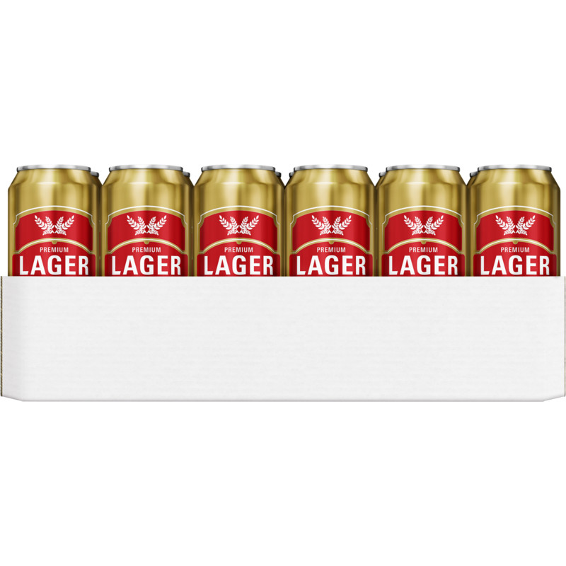 Een afbeelding van Premium Lager Premium lager 0,5lt 24bl tray