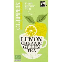 Een afbeelding van Clipper Lemon organic green tea