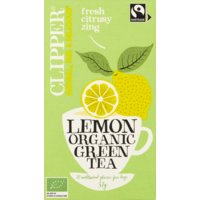 Een afbeelding van Clipper Organic green tea lemon infusion