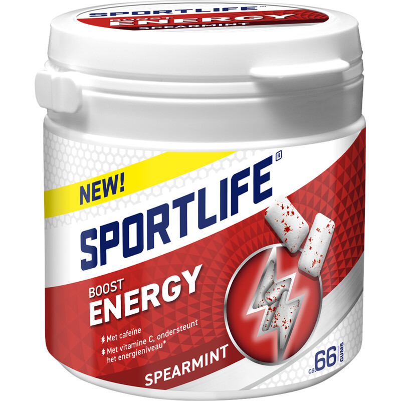 Sportlife Boost energy spearmint reserveren Albert Heijn