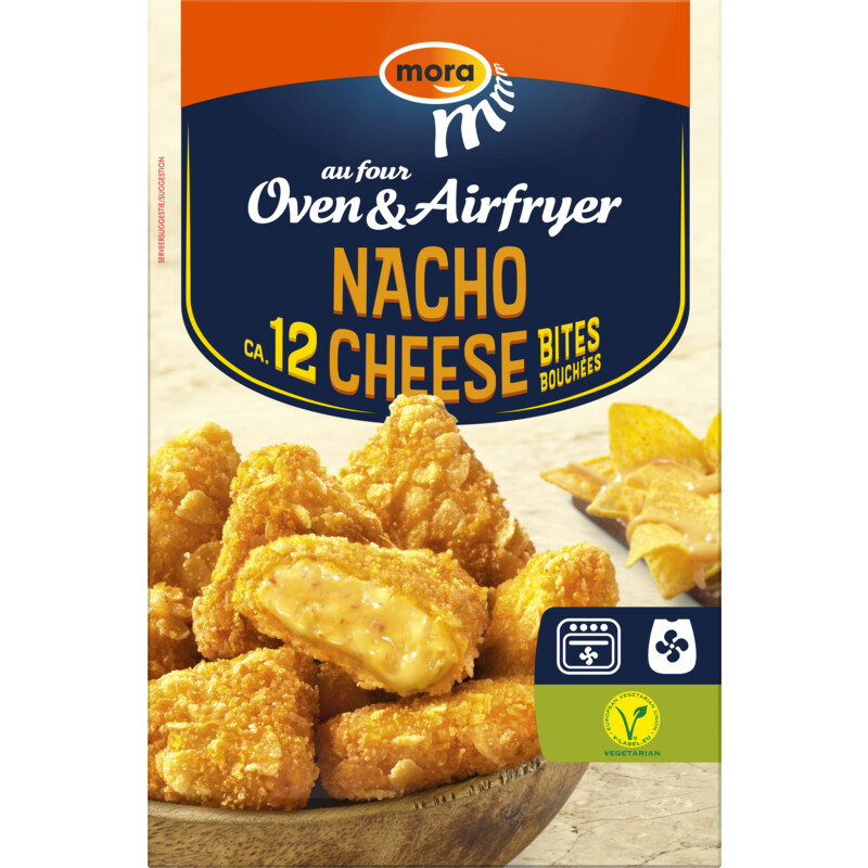 Een afbeelding van Mora Oven & airfryer nacho cheese bites