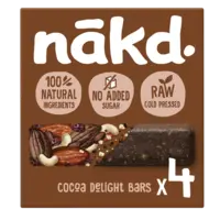 Nakd. Cocoa delight bars