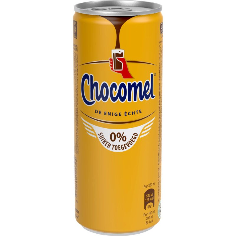 Een afbeelding van Chocomel 0% suiker toegevoegd