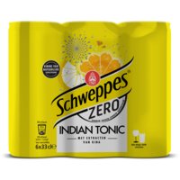Een afbeelding van Schweppes Indian tonic zero 6-pack