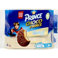 Een afbeelding van Prince Choco koeken met chocolade en vanille