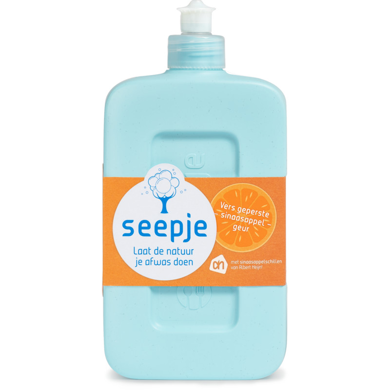 Een afbeelding van Seepje Afwasmiddel sinaasappel geur