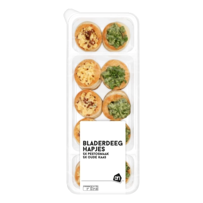 pdp-image-AH Bladerdeeghapjes bieze pesto & oude kaas