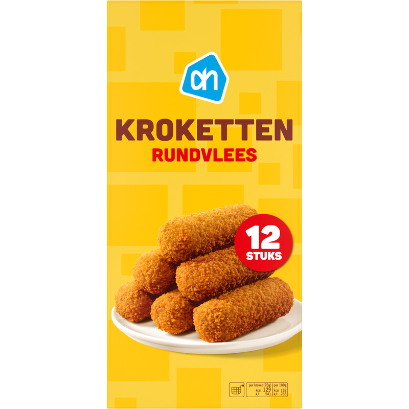 Een afbeelding van AH Rundvlees kroketten