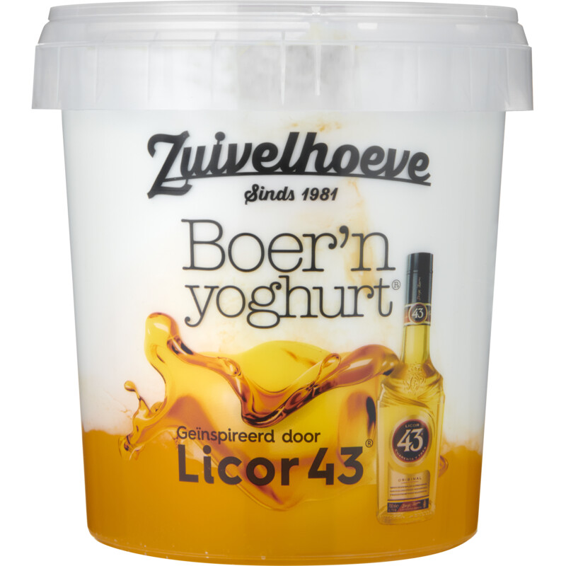 Een afbeelding van Zuivelhoeve Boern yoghurt licor43