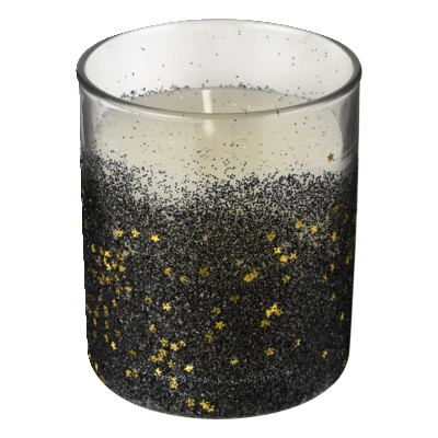 pdp-image-AH kaars in glas sterren zwart