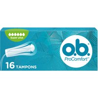 Een afbeelding van o.b. ProComfort tampons super plus