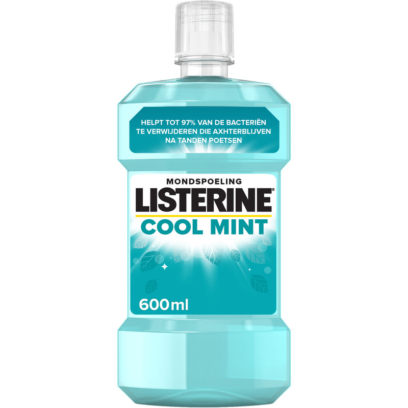 Pardon Huidige vermogen Listerine Antibacterieel mondwater coolmint bestellen | Albert Heijn