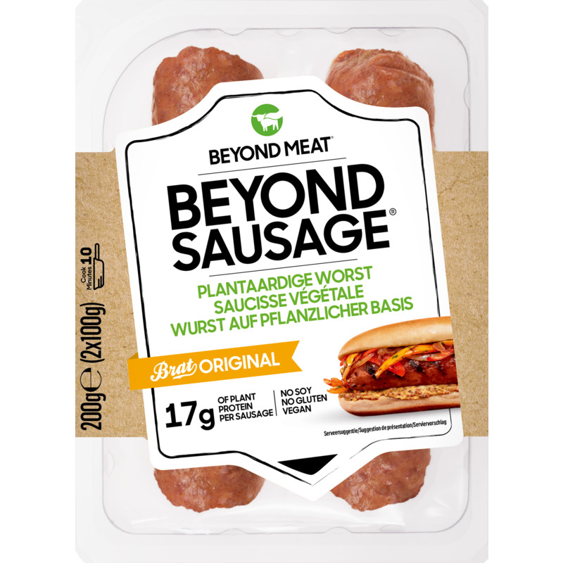 Een afbeelding van Beyond Meat Sausage plantaardige worst