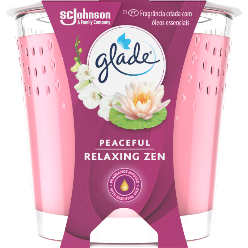 Een afbeelding van Glade Geurglas relaxing zen