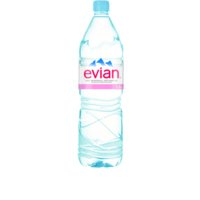 Een afbeelding van Evian Mineraalwater bel