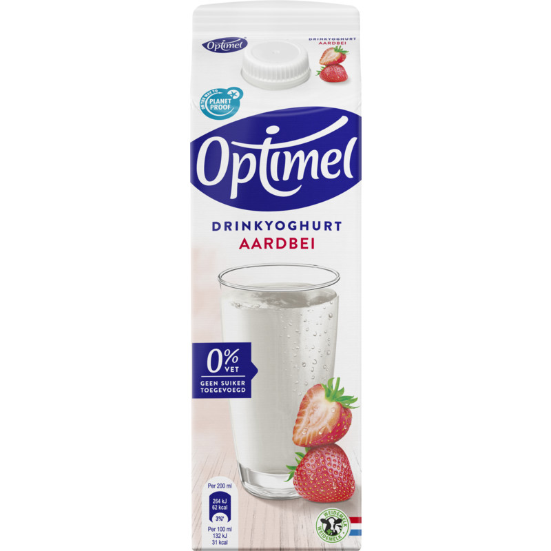 Een afbeelding van Optimel Drinkyoghurt aardbei