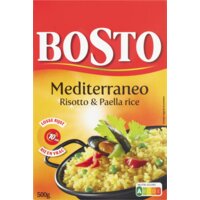 Een afbeelding van Bosto Mediterraneo risotto en paellarijst bel