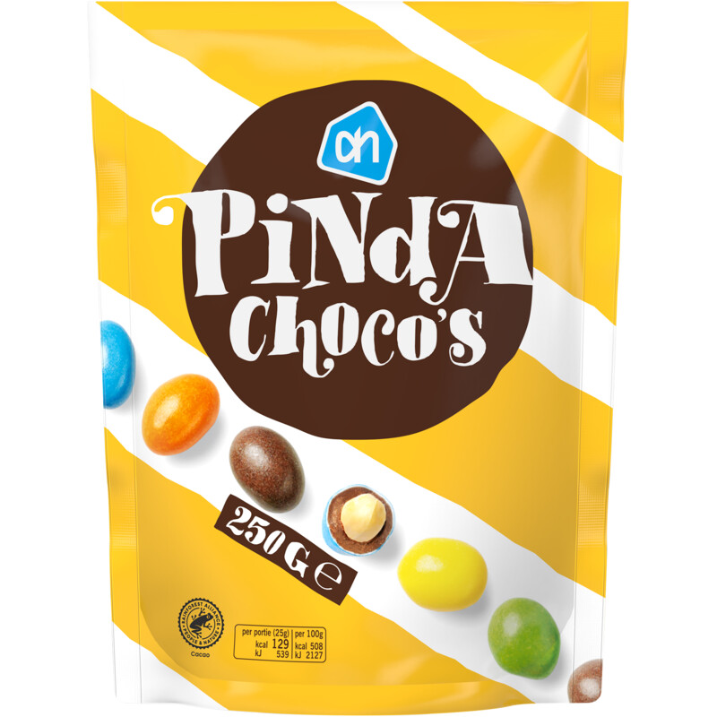 Een afbeelding van AH Choco's pinda's