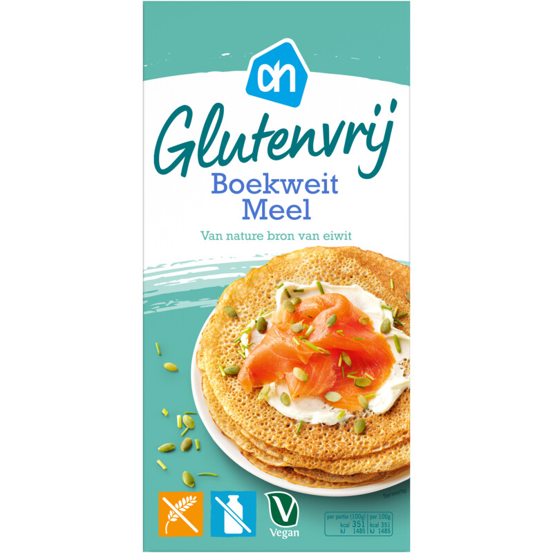 Een afbeelding van AH Glutenvrij Boekweitmeel