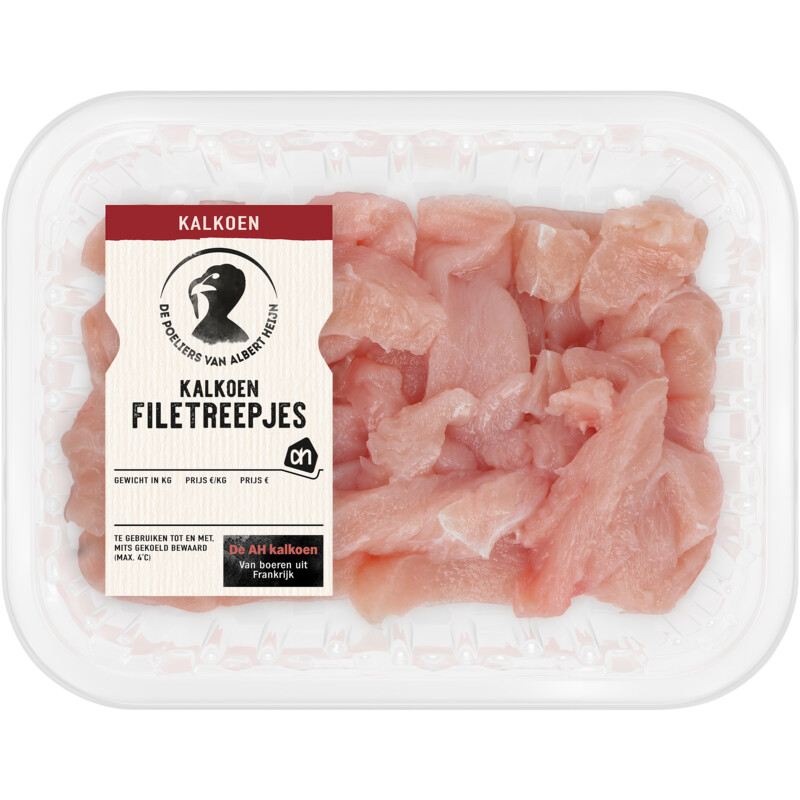 Een afbeelding van AH Kalkoenfiletreepjes