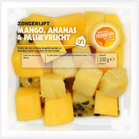 Een afbeelding van AH Zongerijpt mango ananas passievrucht