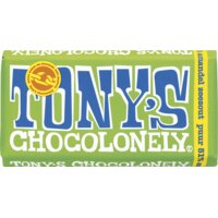 Een afbeelding van Tony's Chocolonely Reep puur amandel zeezout