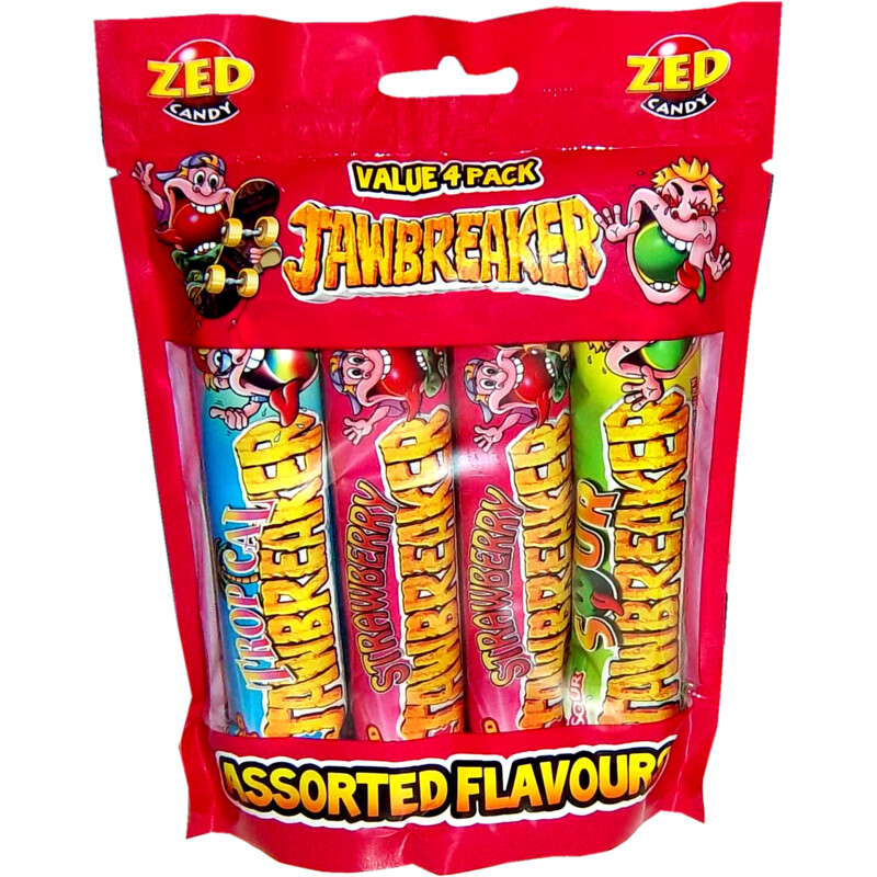 Een afbeelding van Zed candy Jawbreakers 4 pack
