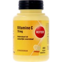 Een afbeelding van Roter Vitamine C 70 mg kauwtabletten citroen