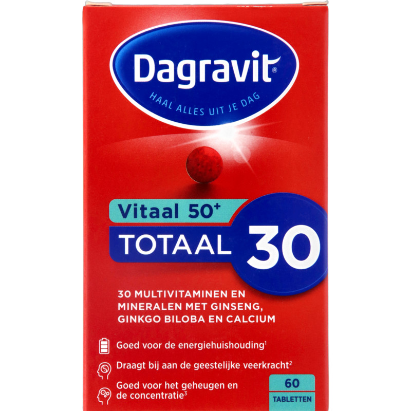 Een afbeelding van Dagravit Vitaal 50+ totaal multivitaminen