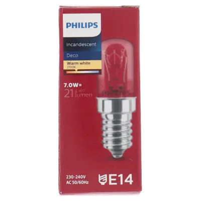 pdp-image-Philips Incandescent lamp warm white 7W dimbaar
