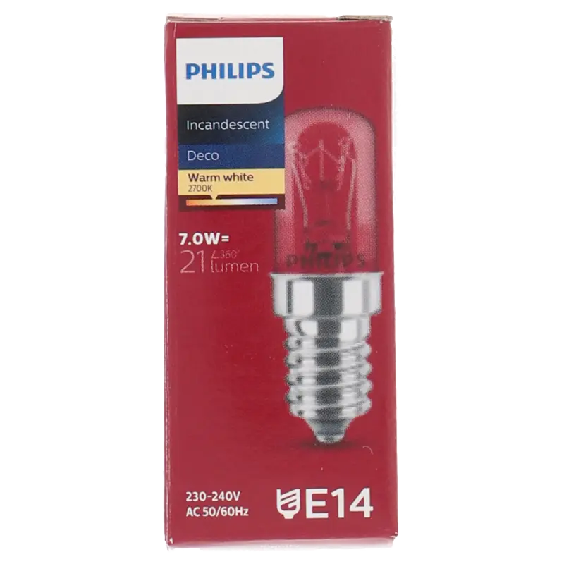 Philips Incandescent lamp warm white 7W dimbaar