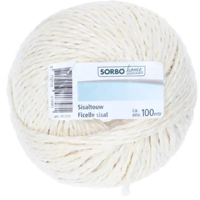 pdp-image-Sorbo Grof touw sisal 100mtr
