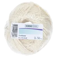 Sorbo Grof touw sisal 50mtr