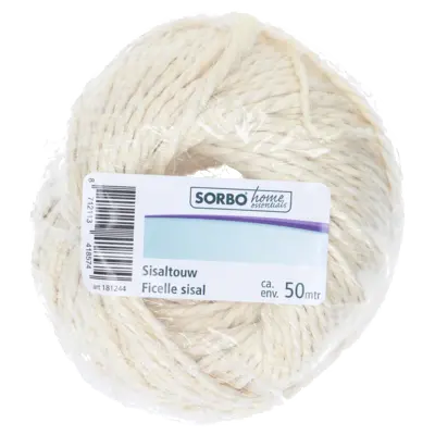 pdp-image-Sorbo Grof touw sisal 50mtr