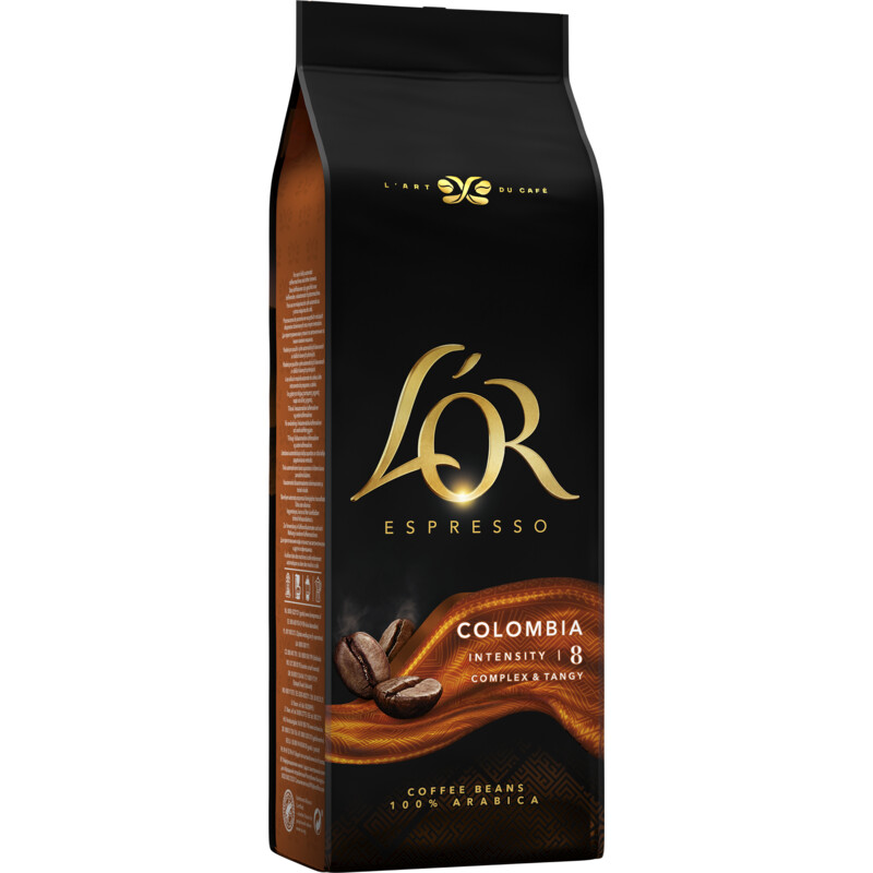 Een afbeelding van L'OR Espresso Colombia coffee beans