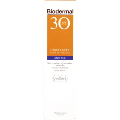 pdp-image-Biodermal Anti age zonnecreme gezicht spf30