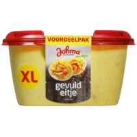 Een afbeelding van Johma Gevuld eitje salade XL voordeelpak