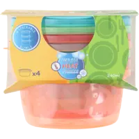 Nuby Snackkommetjes 240 ml 3m+