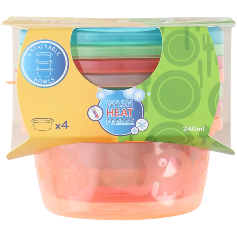 Nuby Snackkommetjes 240 ml 3m+