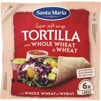 Een afbeelding van Santa Maria Tortilla wraps tarwe & volkorentarwe L