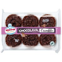 Een afbeelding van Muffinmasters Choco lava crumble muffin