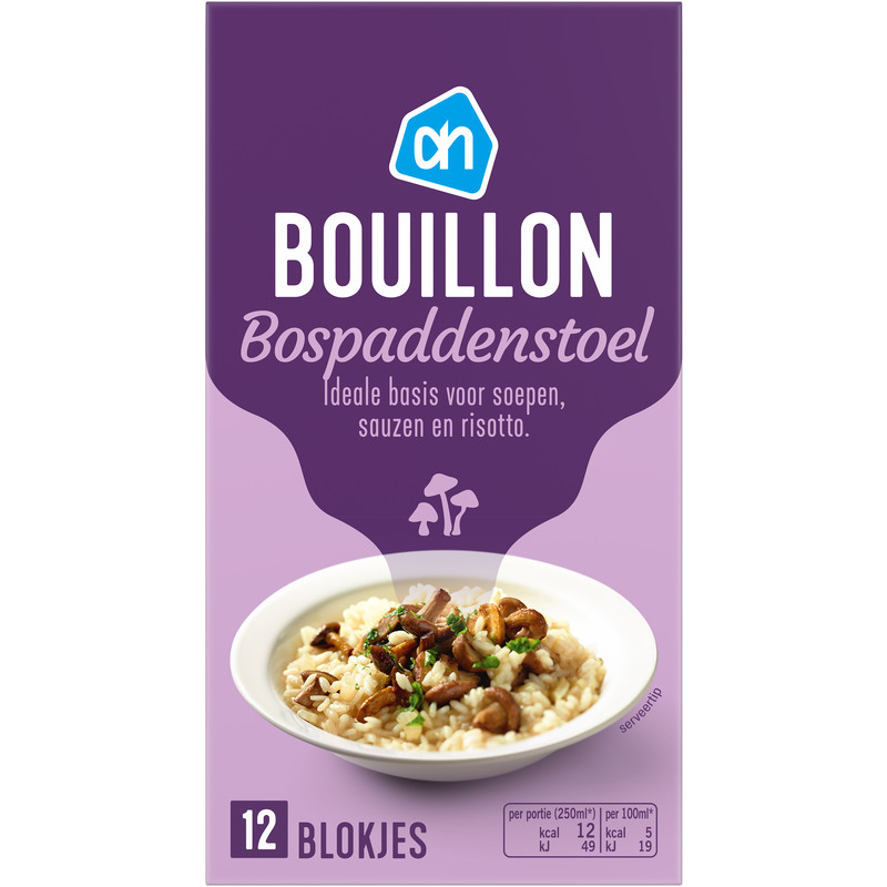 Een afbeelding van AH Bouillon paddenstoel