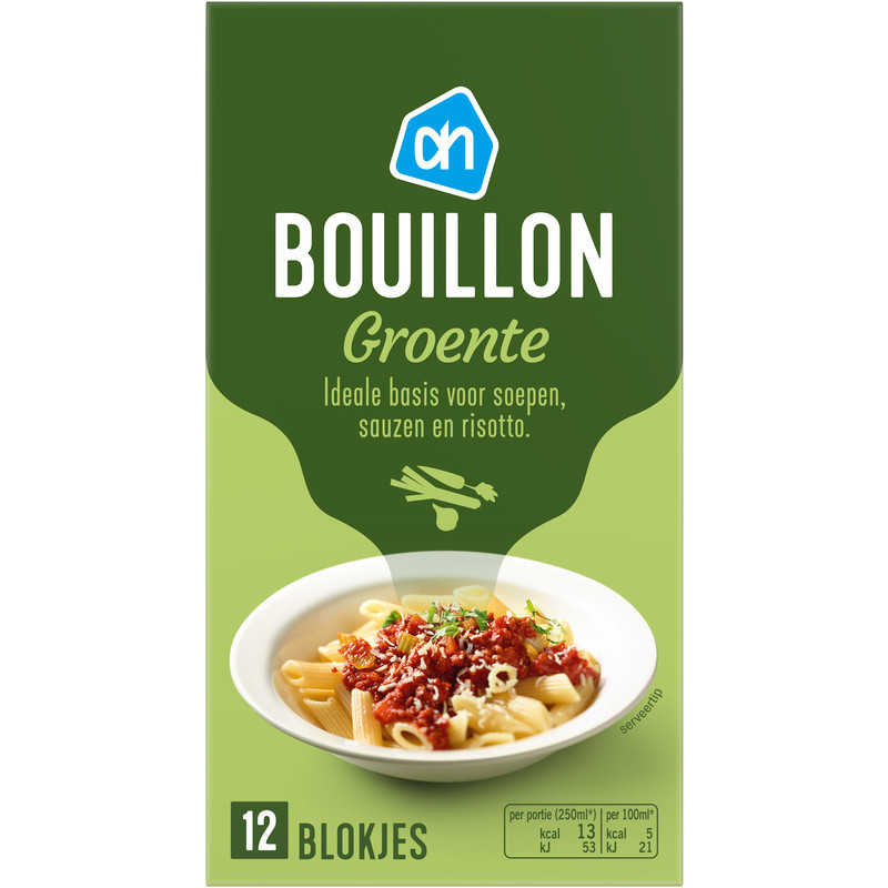 Een afbeelding van AH Bouillon groente