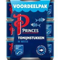 Een afbeelding van Princes Tonijnstukken in water voordeelpak