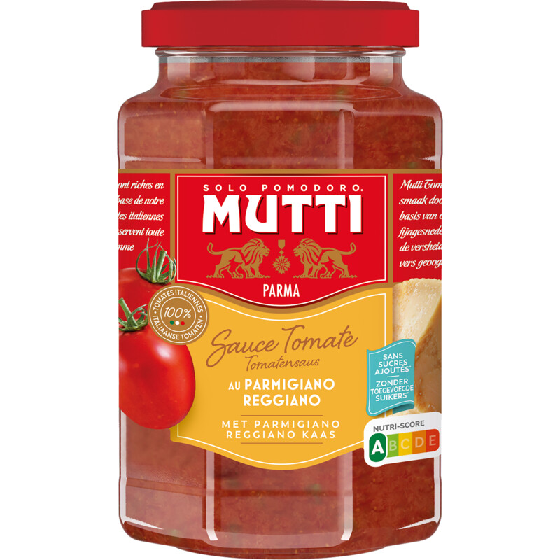 Een afbeelding van Mutti Pastasaus Parmigiano Reggiano
