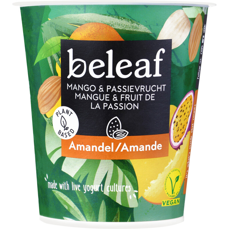 Een afbeelding van Beleaf Amandel mango & passievrucht